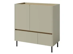 Kommode Fiosono 108 (Eukalyptus + Egetræ)