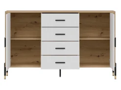 Kommode Flosora 119 (Hvid)