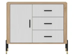 Kommode Flosora 107 (Hvid)