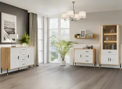 Kommode Flosora 107 (Hvid)