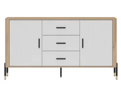 Kommode Flosora 113 (Hvid)