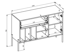 Kommode Levtenu 113 (Kashmir)