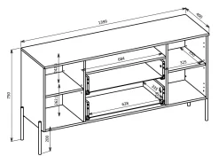Kommode Levtenu 115 (Kashmir)