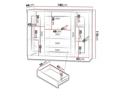 Kommode Lircava 111 (Lefkas eg)