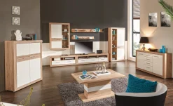 Kommode Romfera 100 (Hvid + San remo eg)