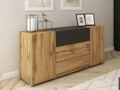 Kommode Sarasota 191 (Wotan eg + Grafit)