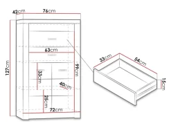 Kommode Serfeno 103 (Ask)