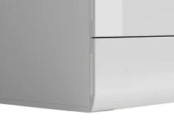 Kommode Serveso 103 (Hvid + Glansfuld hvid)