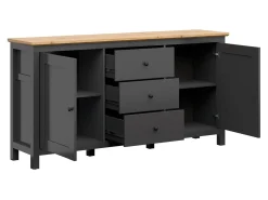 Kommode Sordoro 101 (Grafit + Artisan eg)
