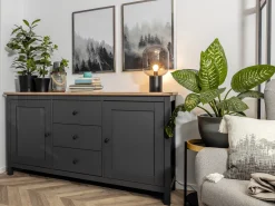 Kommode Sordoro 101 (Grafit + Artisan eg)