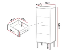 Kommode Tolete 102 (Beige)