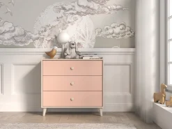 Kommode Tortoli 105 (Lyserød)