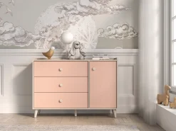 Kommode Tortoli 104 (Lyserød)