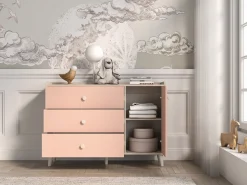 Kommode Tortoli 104 (Lyserød)