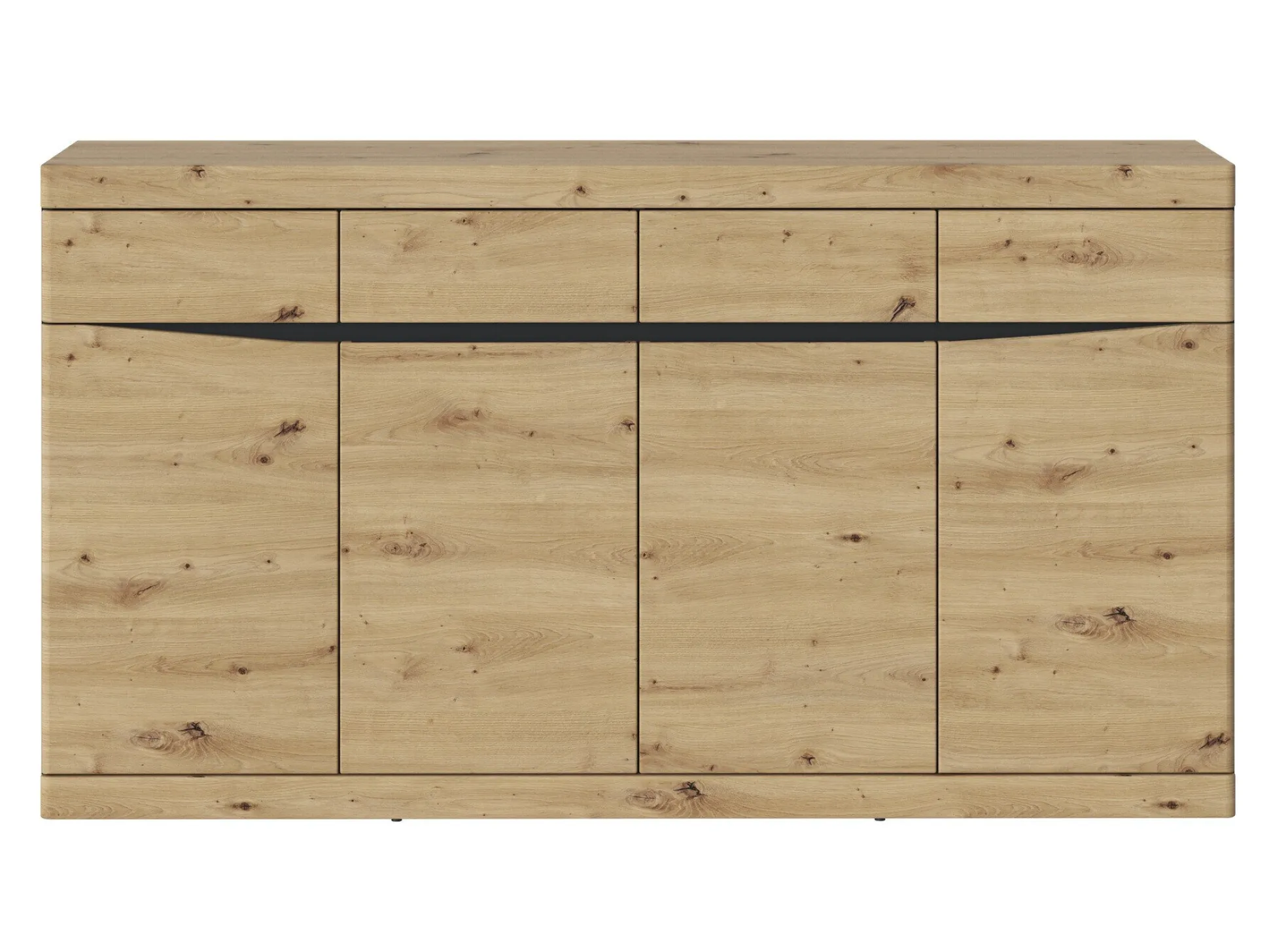 Kommode Venlori 124 (Antracit + Artisan eg)