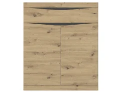 Kommode Venlori 115 (Artisan eg + Antracit)