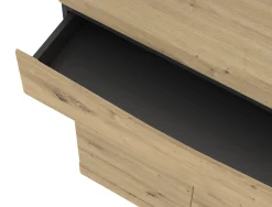 Kommode Venlori 115 (Artisan eg + Antracit)