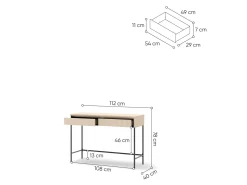 Konsolbord Lorfera 108