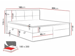 Kontinentalseng ComfiDream Nivina (Curio 11)