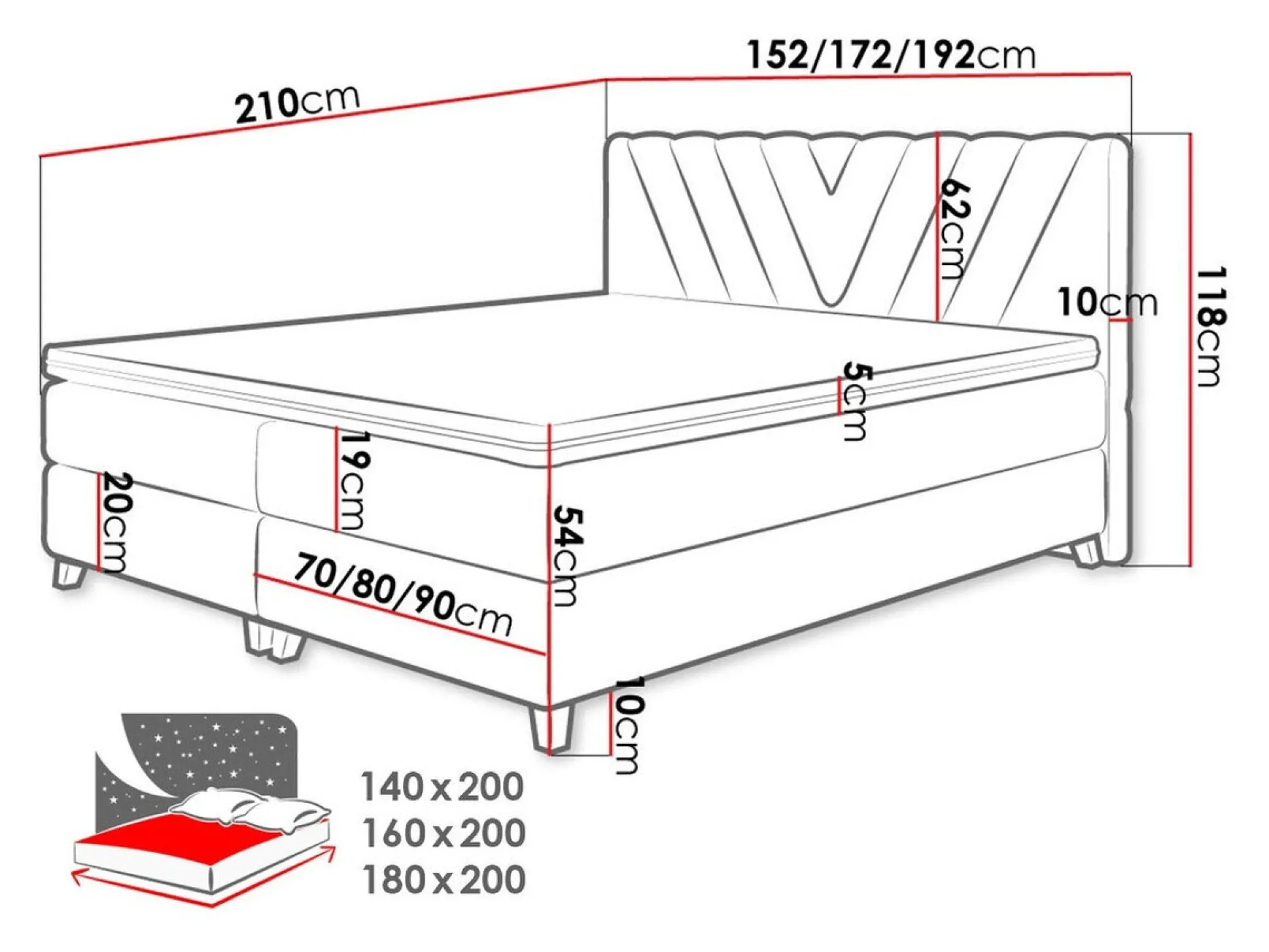 Kontinentalseng ComfiDream Solra (Fresh 32)