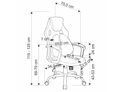 Kontorstol Houston 1854