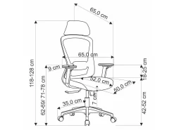 Kontorstol Houston 1878