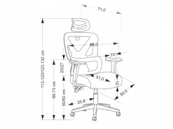 Kontorstol Houston 1903