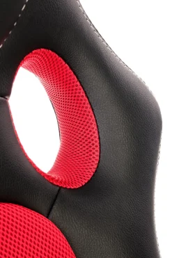 Kontorstol Houston 1340 (Rød + Sort)