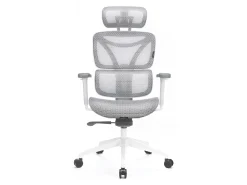 Kontorstol Lodi 104 (Hvid + Grå)