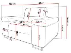 Lænestol Comfivo Vinetum (Manila 16)