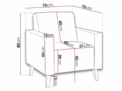 Lænestol Delbene 125