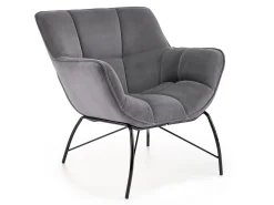 Lænestol Houston 1485 (Grå + Sort)