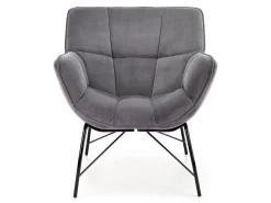 Lænestol Houston 1485 (Grå + Sort)