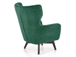 Lænestol Houston 836 (Mørkegrøn + Sort)