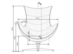 Lænestol Houston Laetus (Brun)