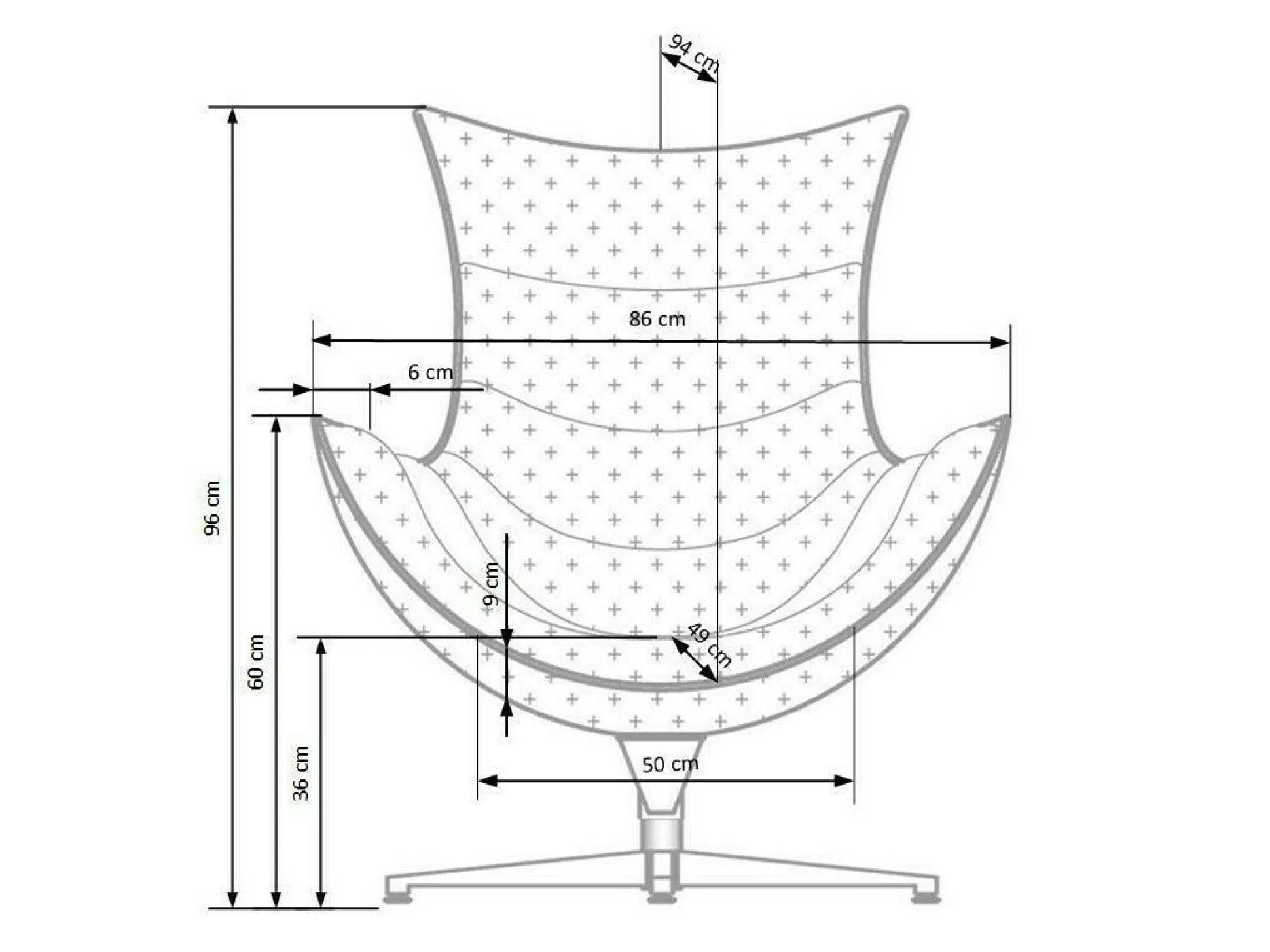 Lænestol Houston Laetus (Brun)