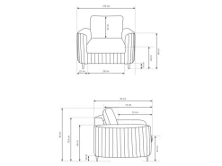 Lænestol Kingston 160