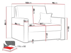 Lænestol Morel I (Poso 01)