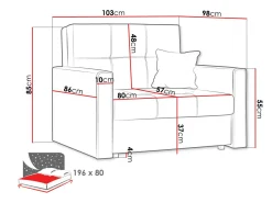 Lænestol Nuvora I (Spirit 11)