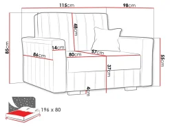 Lænestol Orinen I (Paros 2)