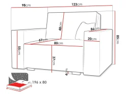 Lænestol Serora I (Neve 34)