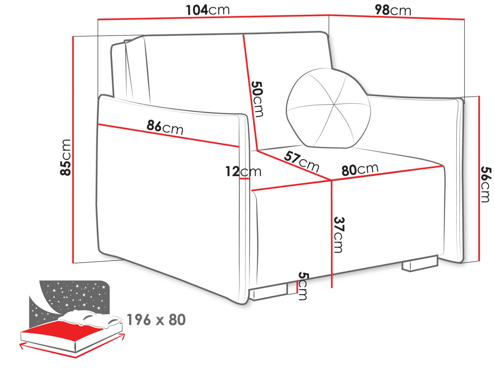 Lænestol Velven I (Soul 1)