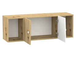 Møbelsæt Almira 114 (Artisan eg + Hvid)