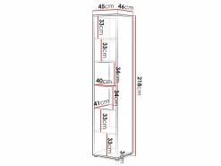 Møbelsæt Concept Pro Lenart Levfere 144 (Hvid)