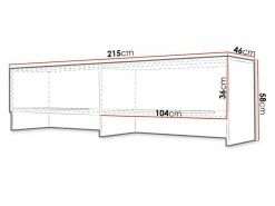 Møbelsæt Concept Pro Lenart Levfere 170
