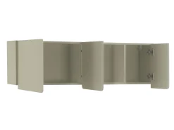 Møbelsæt Fiosono 115 (Beige + Lys eg)