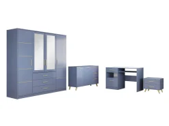 Møbelsæt Rosa I (Blå)