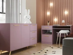 Møbelsæt Rosa (Lilla)