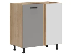 Modulhjørneskab Ati Grey 130