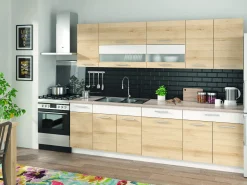 Modulhjørneskab Mode Beech 118